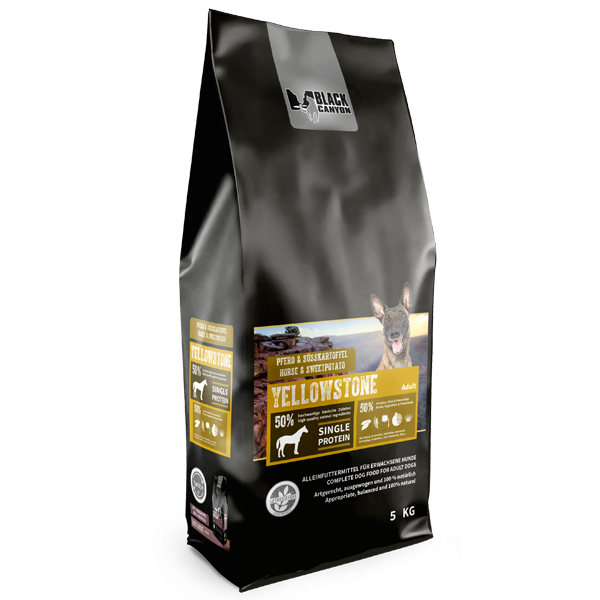 Black Canyon HundeTrockenfuttermit Pferd+Kartoffel Yellowstone