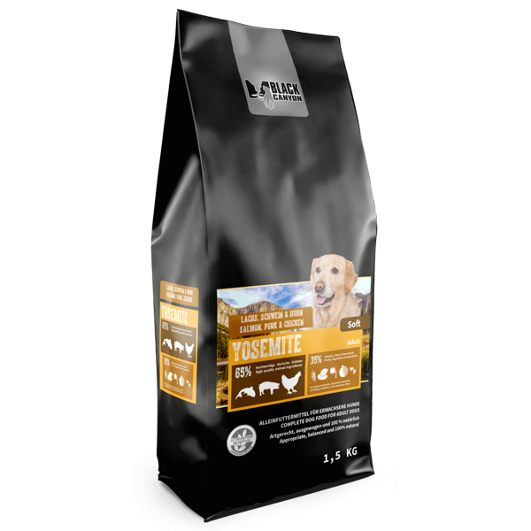 Black Canyon Trockenfutter Hund mit 5 Sorten Fleisch Yosee Soft