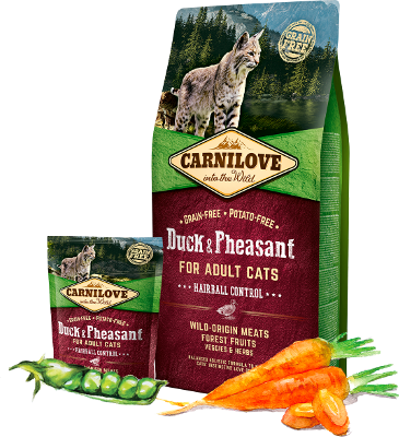 Carnilove Trockenfutter für Katzen Cat Adult Duck Pheasant - Sparpaket: 3 x 6kg