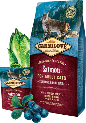 Carnilove Trockenfutter für Katzen Cat Adult - Salmon - Sparpaket: 5 x 2kg