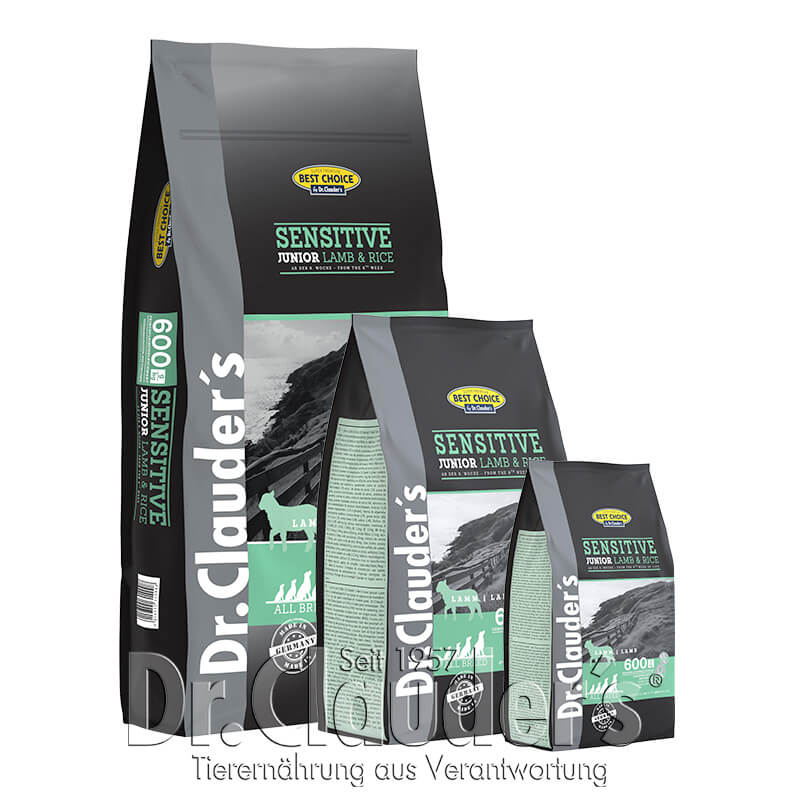 Dr Clauder Trockenfutter für Hund Best Choice Adult Lamm & Reis - Sparpaket: 2 x 12,5kg