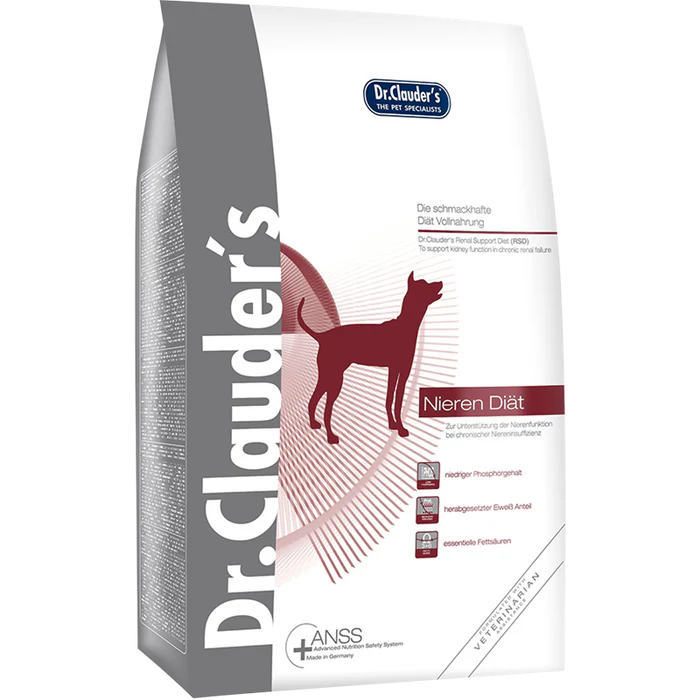 Dr. Clauder Trockenfutter für Hund Diät RSD Nierendiät - 1kg