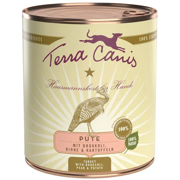 Terra canis Nassfutter für Hunde classic Pute