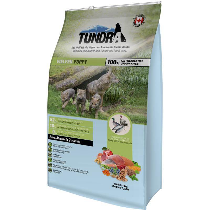 Tundra Puppy Trockenfutter für Hunde - 11,34kg