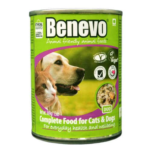 Benevo Bio Hundefutter Veganes Nassfutter 369g - Sparpaket: 12 x 369g
