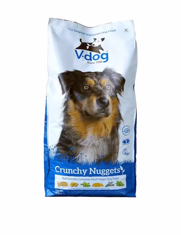 V-Dog Veganes Hunde Trockenfutter Knusprige Brocken