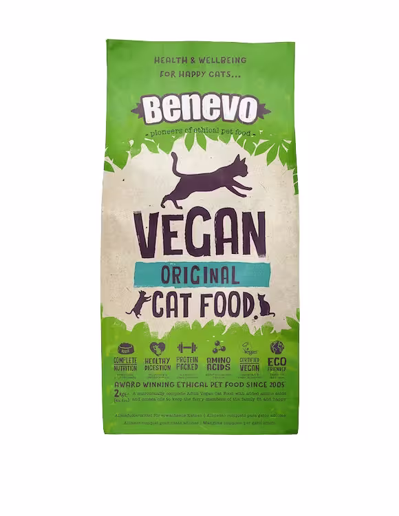 Benevo Katzen Trockenfutter Adult Original (vegan/kein Bio)