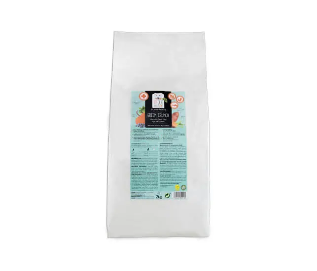 Vegdog Vegetarisches Hunde Trockenfutter GREEN Crunch