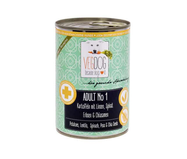 Vegdog Veganes Hunde Nassfutter Adult No 1 - 800g