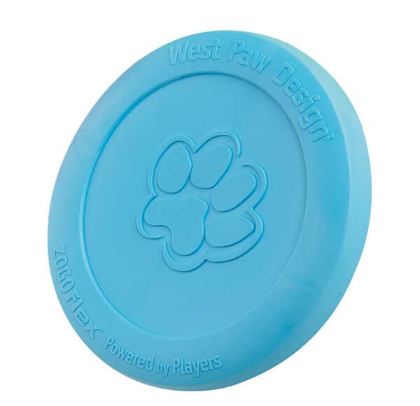 West Paw Hundespielzeug Zogoflex Zisc - Blau, Small