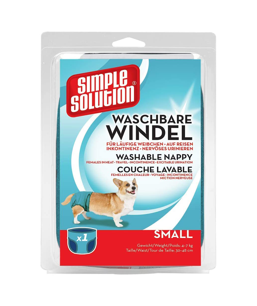 Simple Solution - Hundewindeln waschbare Windeln Small  30-48 cm
