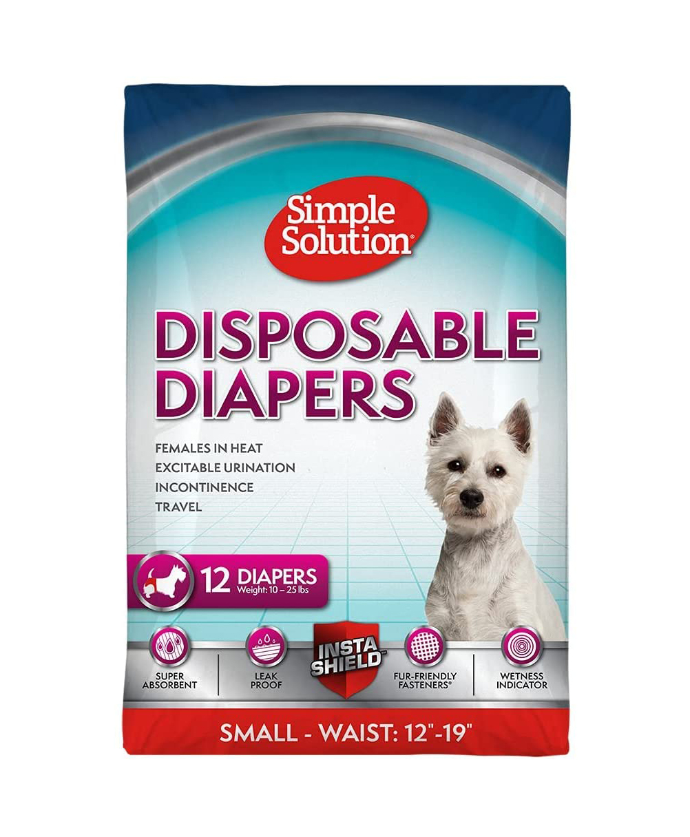 Simple Solution - Hundewindeln waschbare Windel für Rüden Small 20-48 cm