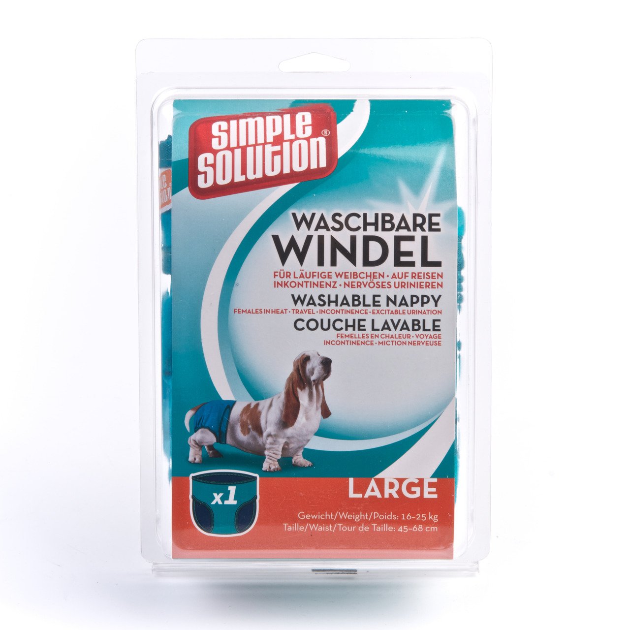 Simple Solution - Hundewindeln waschbare Windeln Large 45-68 cm