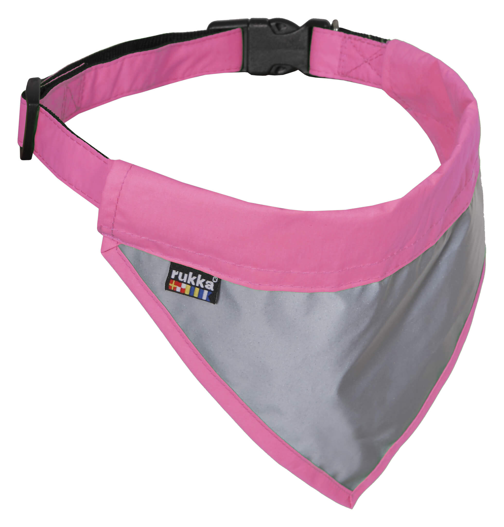 RukkaPets Flip Safety Scarf - Large, Rosa