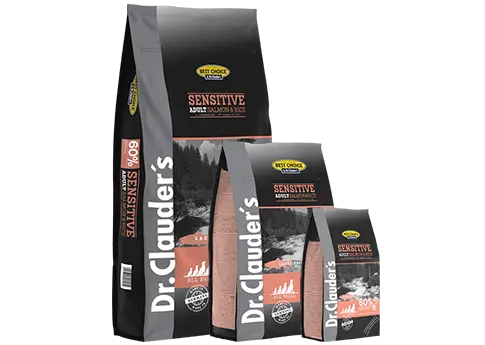 Dr Clauder Hunde Trockenfutter Best Choice Adult Lachs & Reis - Sparpaket: 3 x 4kg