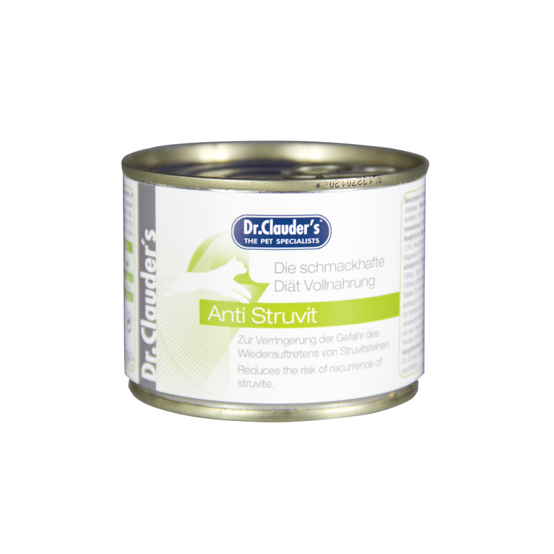 Dr Clauder Nassfutter für Katzen Anti Struvit Diät 6 x 200g - Sparpaket: 6 x 200g