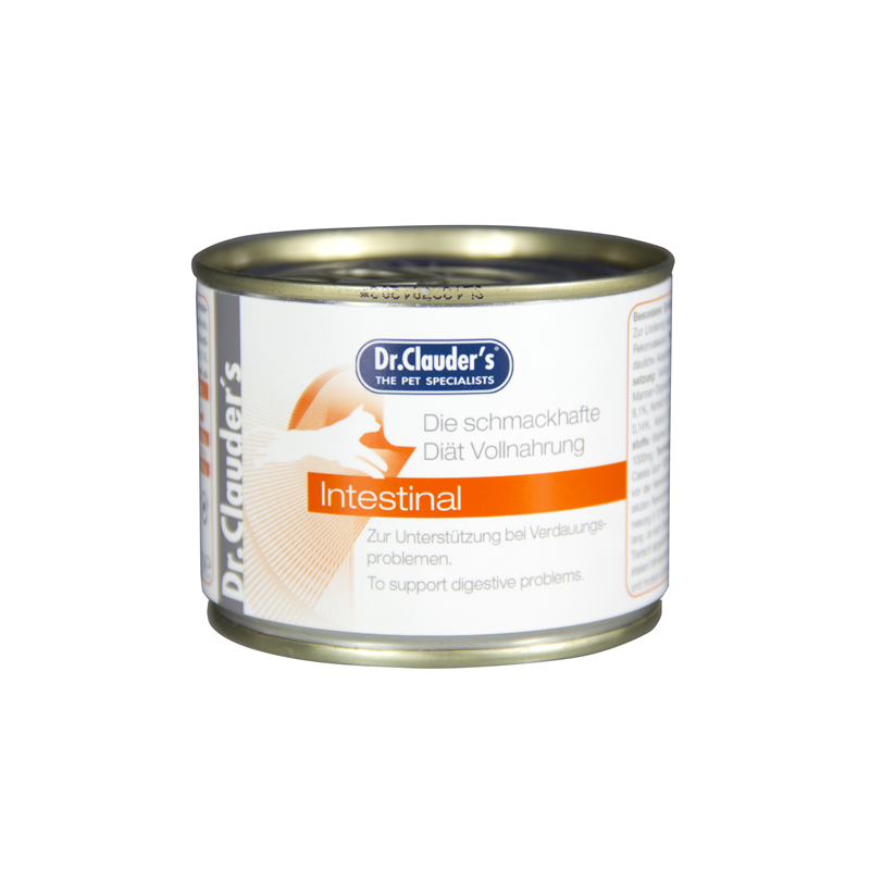 Dr Clauder Nassfutter für Katzen Intestinal Diät 6 x 200g - Sparpaket: 6 x 200g