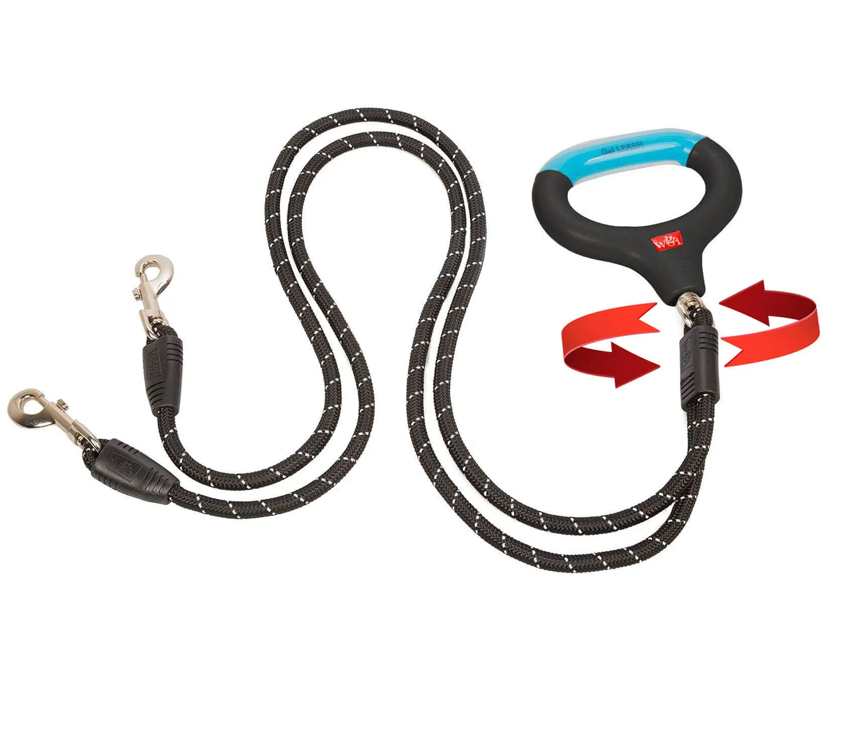 Wigzi Dual Doggie Gel Leash - Small