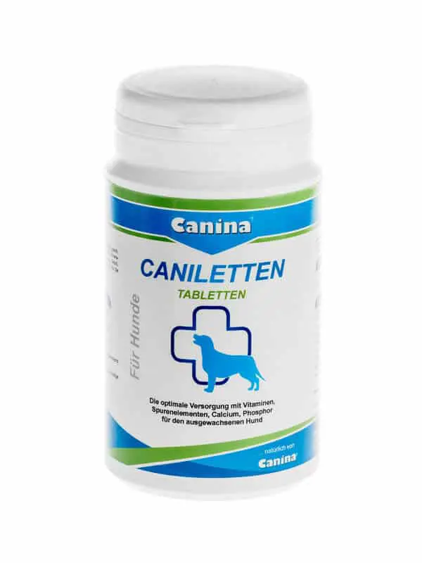 Canina Caniletten Das biologische Kraftkonzentrat für gesunde Hunde - 300g