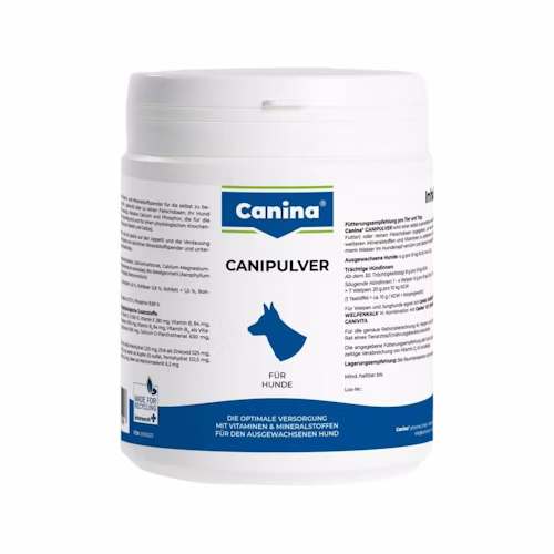 Canina Canipulver für den ausgewachsenen Hund. - 1000g
