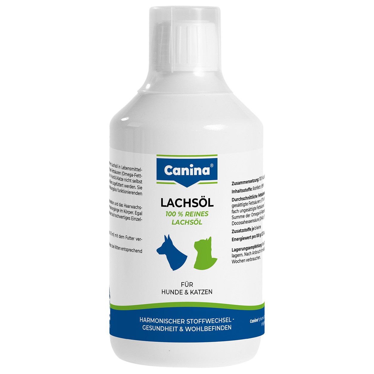 Canina Lachsöl Die flüssige Kraft der Omega-3-Fettsäuren - 250ml