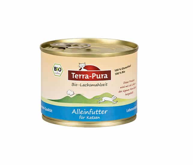 Terra-Pura Bio Nassfutter Lachsmahlzeit (Katze)