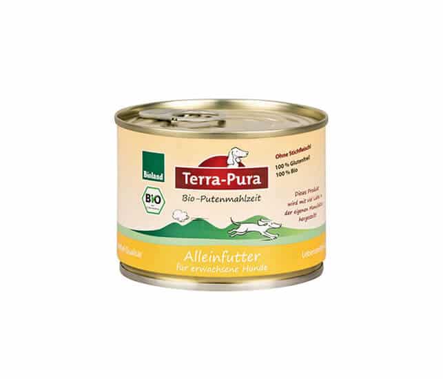 Terra-Pura Bio Nassfutter Putenmahlzeit (Hund) - 200g