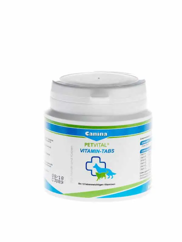 Canina PETVITAL Vitamin-Tabs für Katzen und Hunde - 1000g