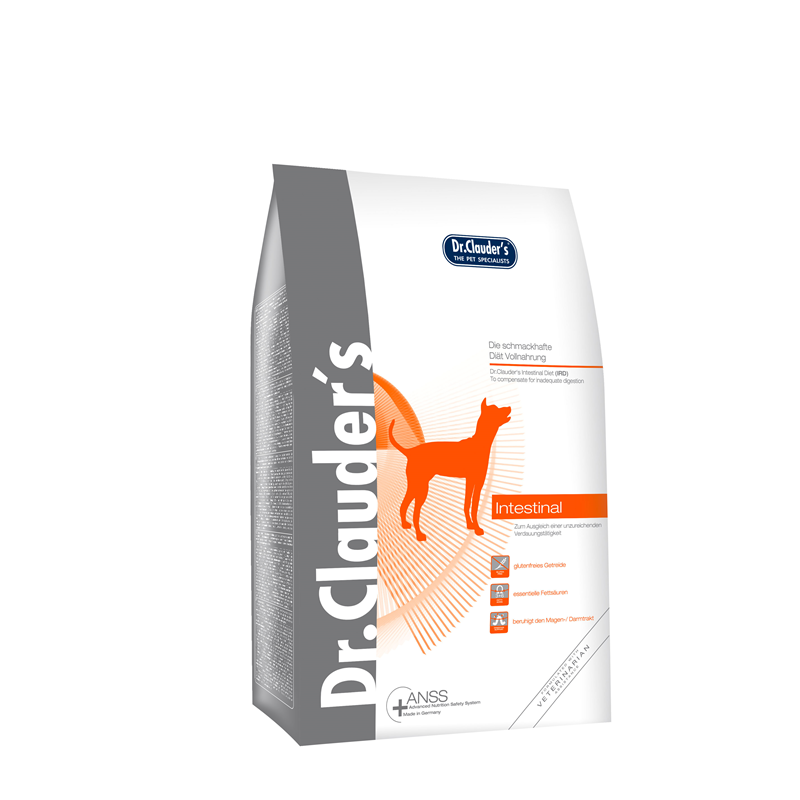 Dr. Clauder Trockenfutter für Hunde Diät IRD Intestinal - Sparpaket: 3 x 4kg