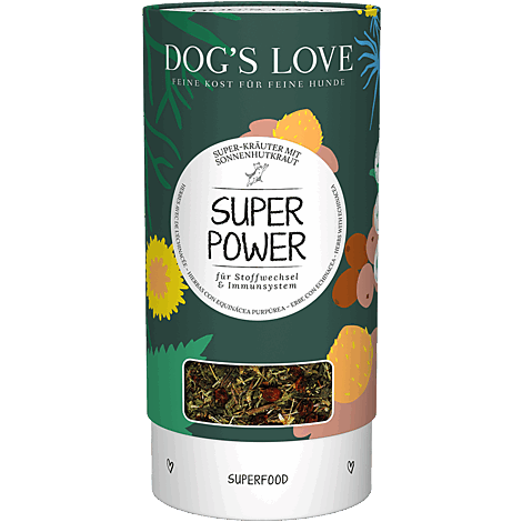 Dog' s Love HUNDE ERGÄNZUNGSFUTTER KRÄUTER SUPER POWER