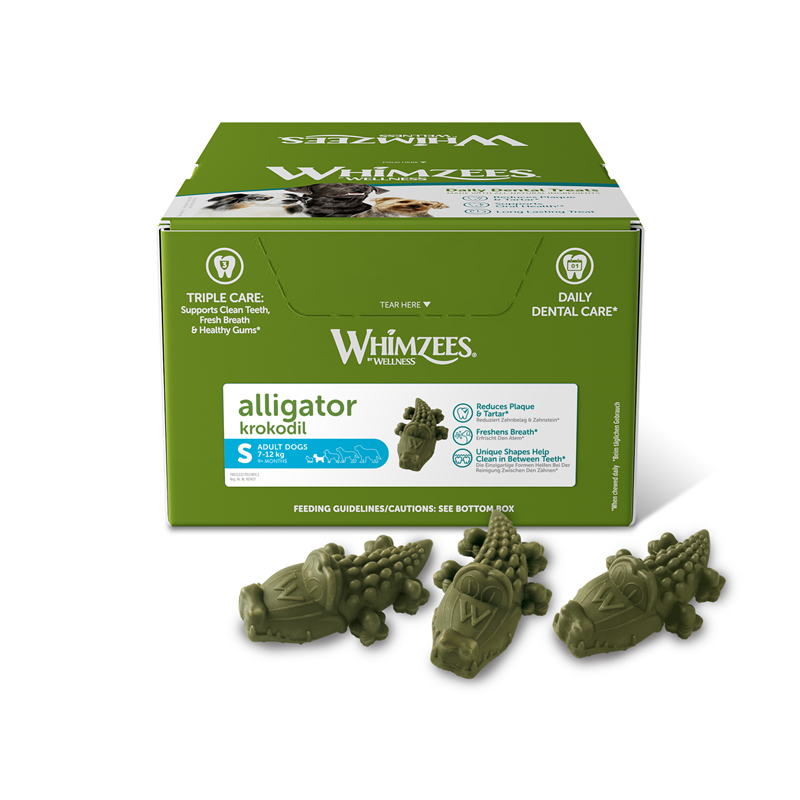 Whimzees Krokodil S im Display 150 Stk