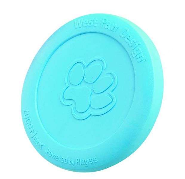 West Paw Hundespielzeug Zisc - 22 cm - Aqua