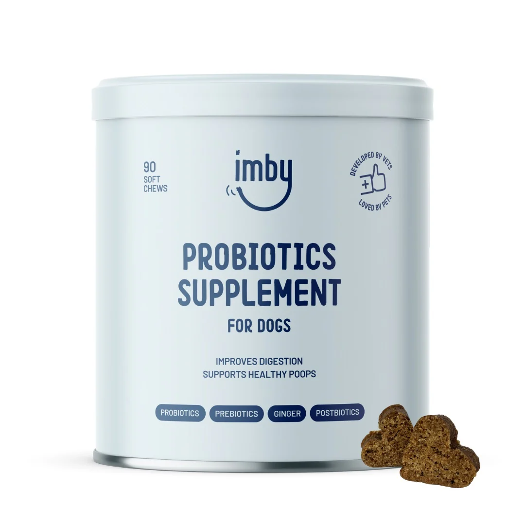 Imby Probiotics: Die 3-in-1 Darmkur für Hunde (270g / 90 Stk.)