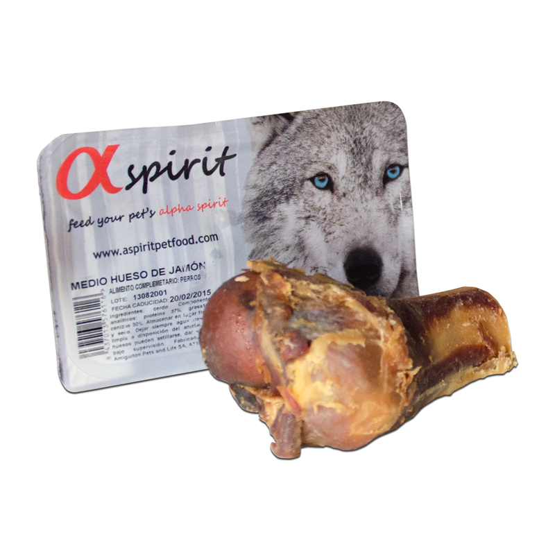 Alpha Spirit Dog Schinkenknochen halb – 1 x 36 Stk