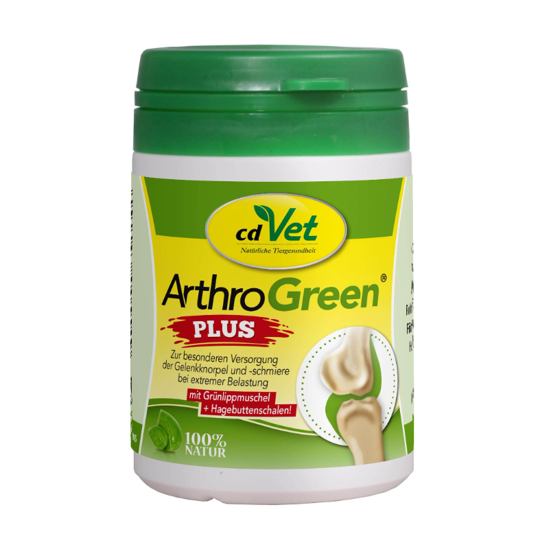 ArthroGreen Plus – Natürliche Gelenkunterstützung für Hunde und Katzen - 25g