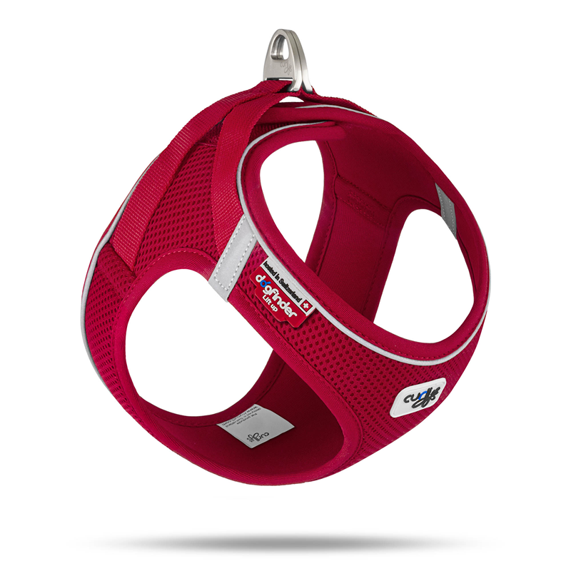 curli Vest Geschirr Magnetic V2 Red - L