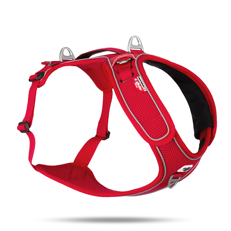 Curli Belka Adjustable Neck Geschirr Rot - XL