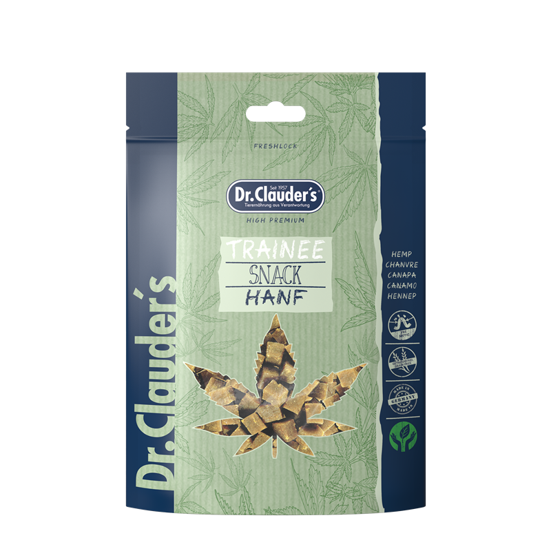 Dr. Clauder’s Trainee Snack Hanf 10 x 80g