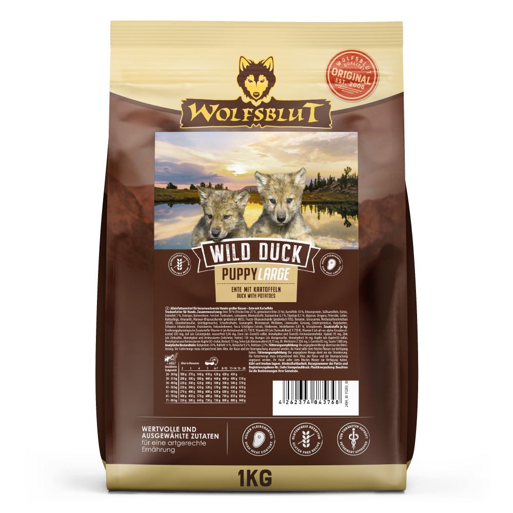 Wolfsblut | Wild Duck | Large Breed Puppy | 1 kg