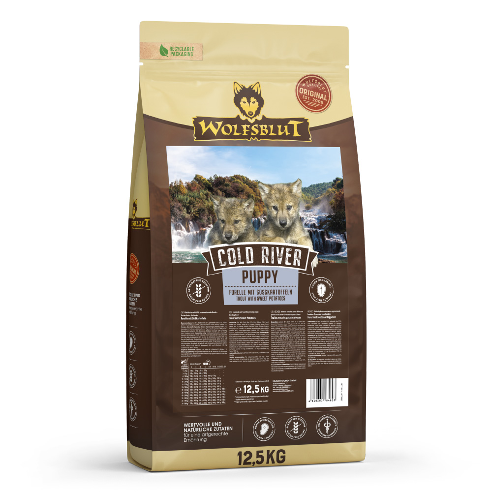 Wolfsblut | Cold River | Puppy | 12,5 kg