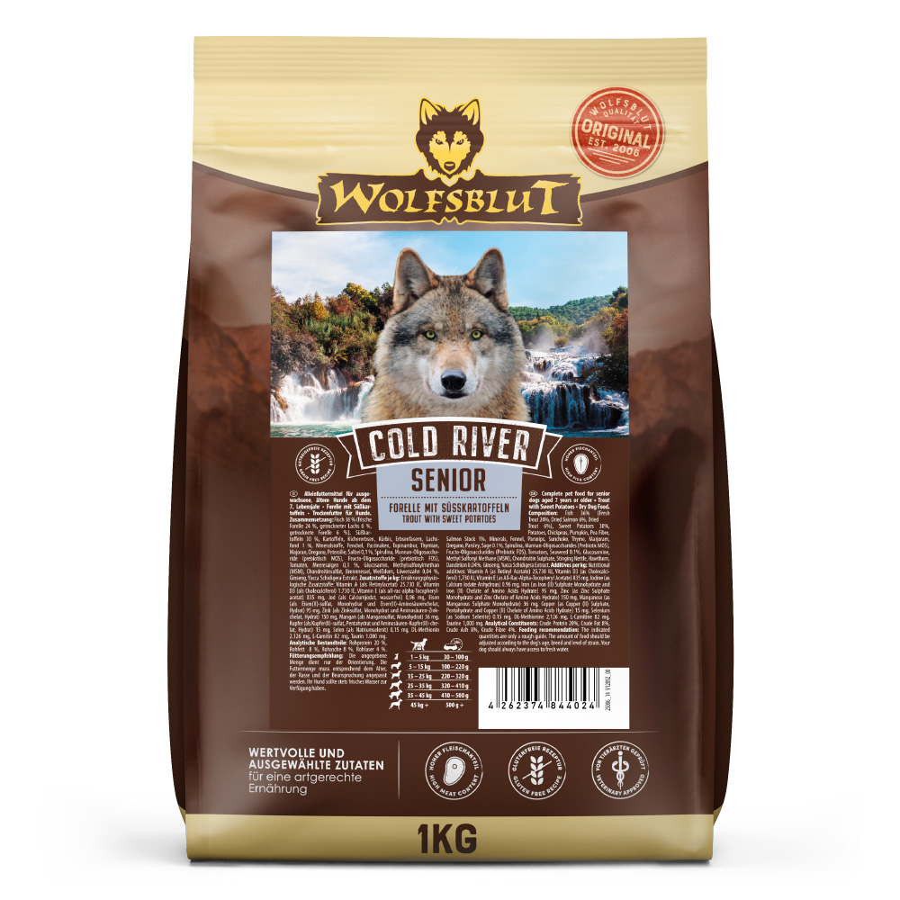 Wolfsblut | Cold River | Senior | 1 kg