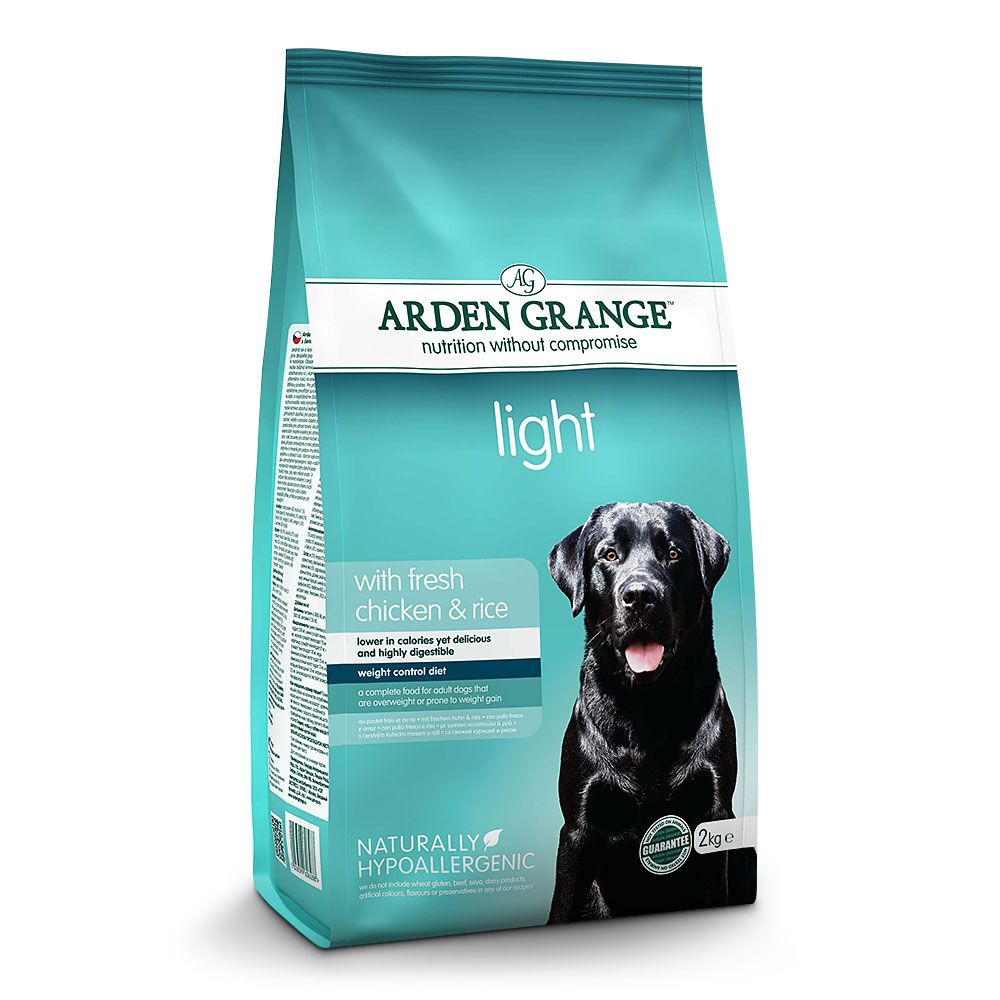 Arden Grange | Mit frischem Huhn & Reis | Light Adult | 2 kg