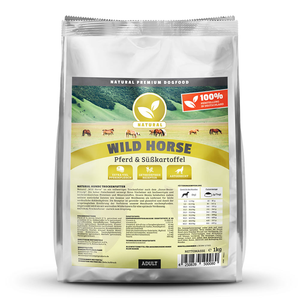 Natural | Wild Horse mit Pferd | 6 x 1 kg
