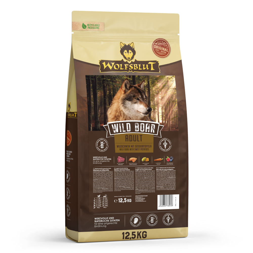 Wolfsblut | Wild Boar | Adult | 2 x 12,5 kg