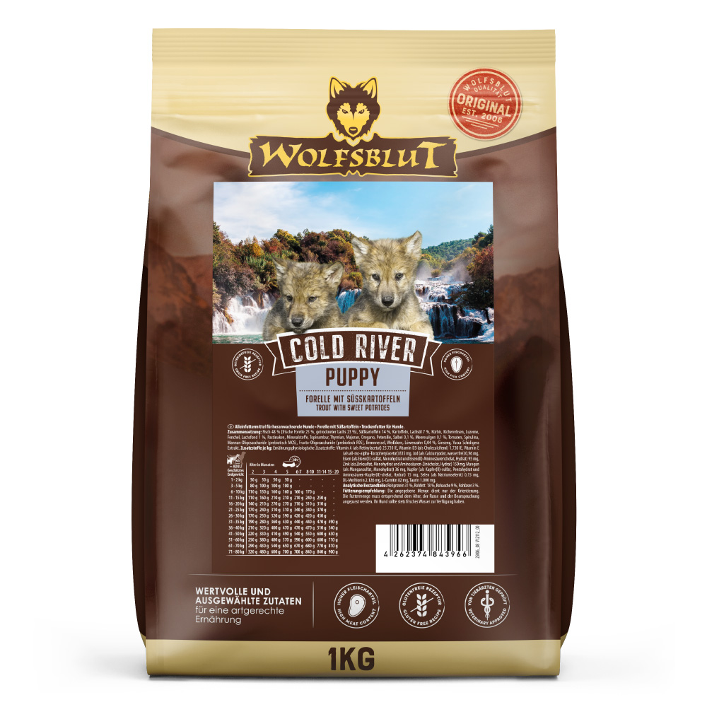 Wolfsblut | Cold River | Puppy | 1 kg