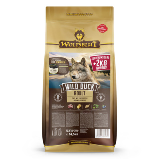 Wolfsblut | Wild Duck | Adult | 12,5 kg + 2 kg