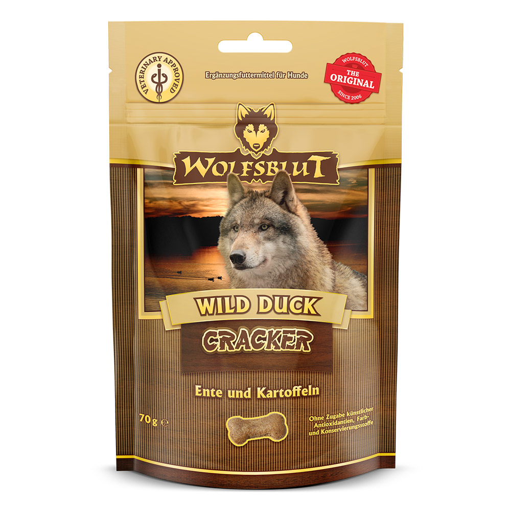 Wolfsblut | Wild Duck | Cracker | 7 x 70 g