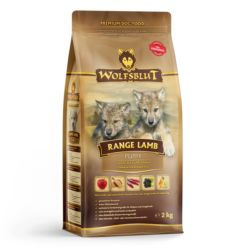 Wolfsblut | Range Lamb | Puppy | 3 x 2 kg