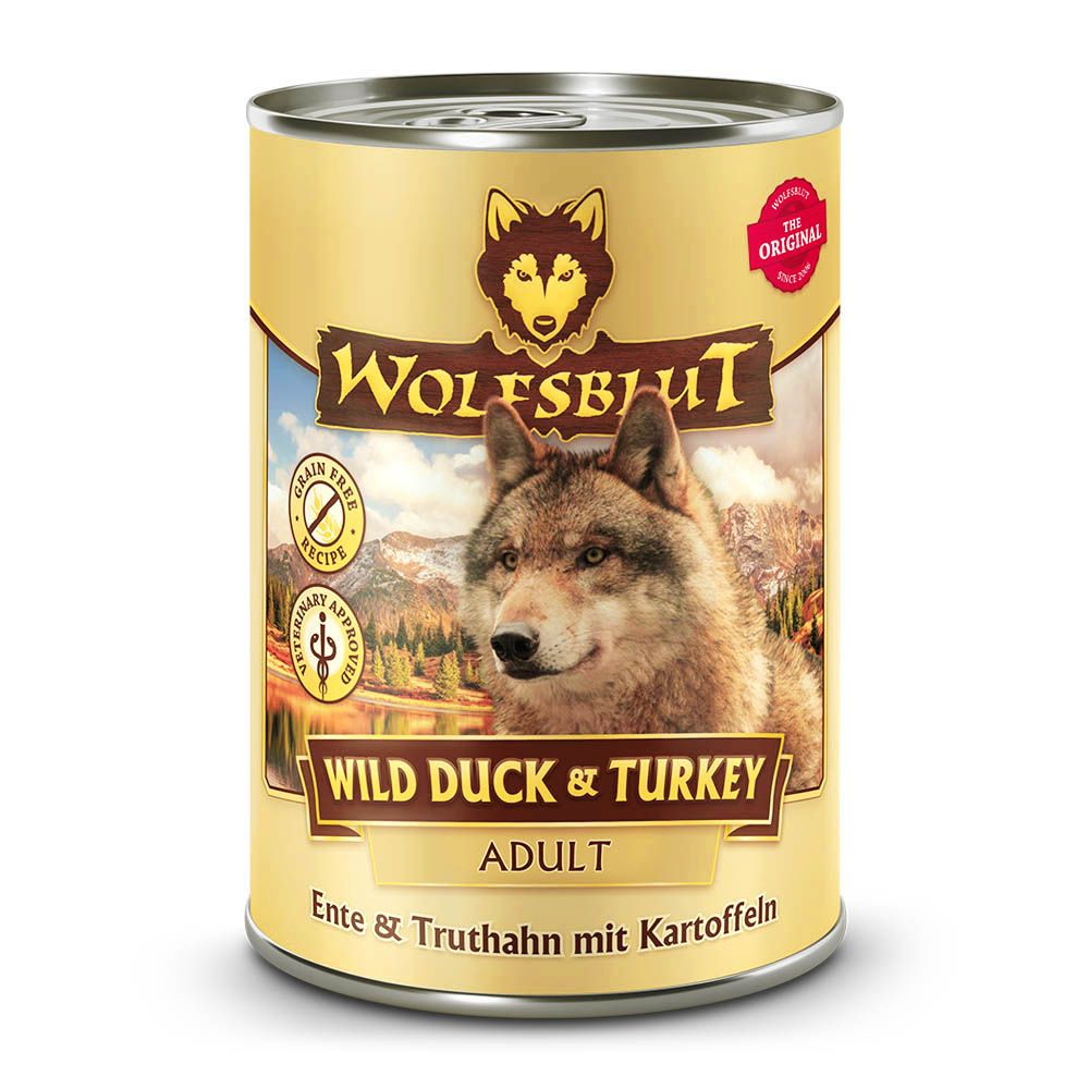 Wolfsblut | Wild Duck & Turkey | Adult | 6 x 395 g