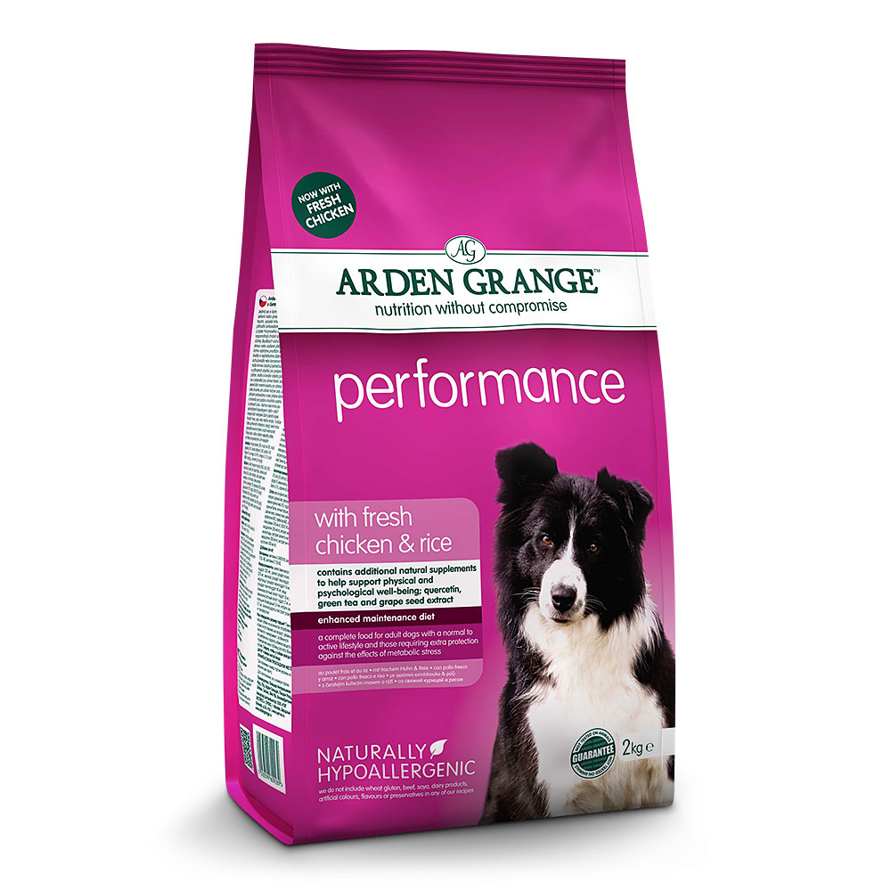 Arden Grange | Mit frischem Huhn & Reis | Performance Adult | 12 kg